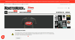 Desktop Screenshot of monstermerch.de